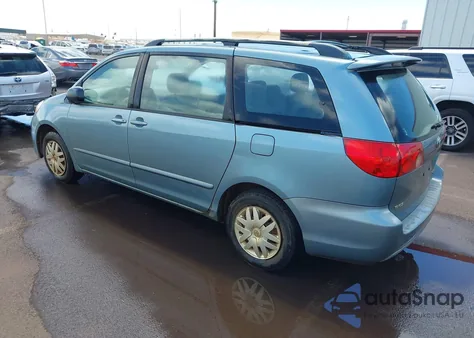2007 Toyota Sienna Le из США, поврежденный, VIN 5TDZK23C97S064810